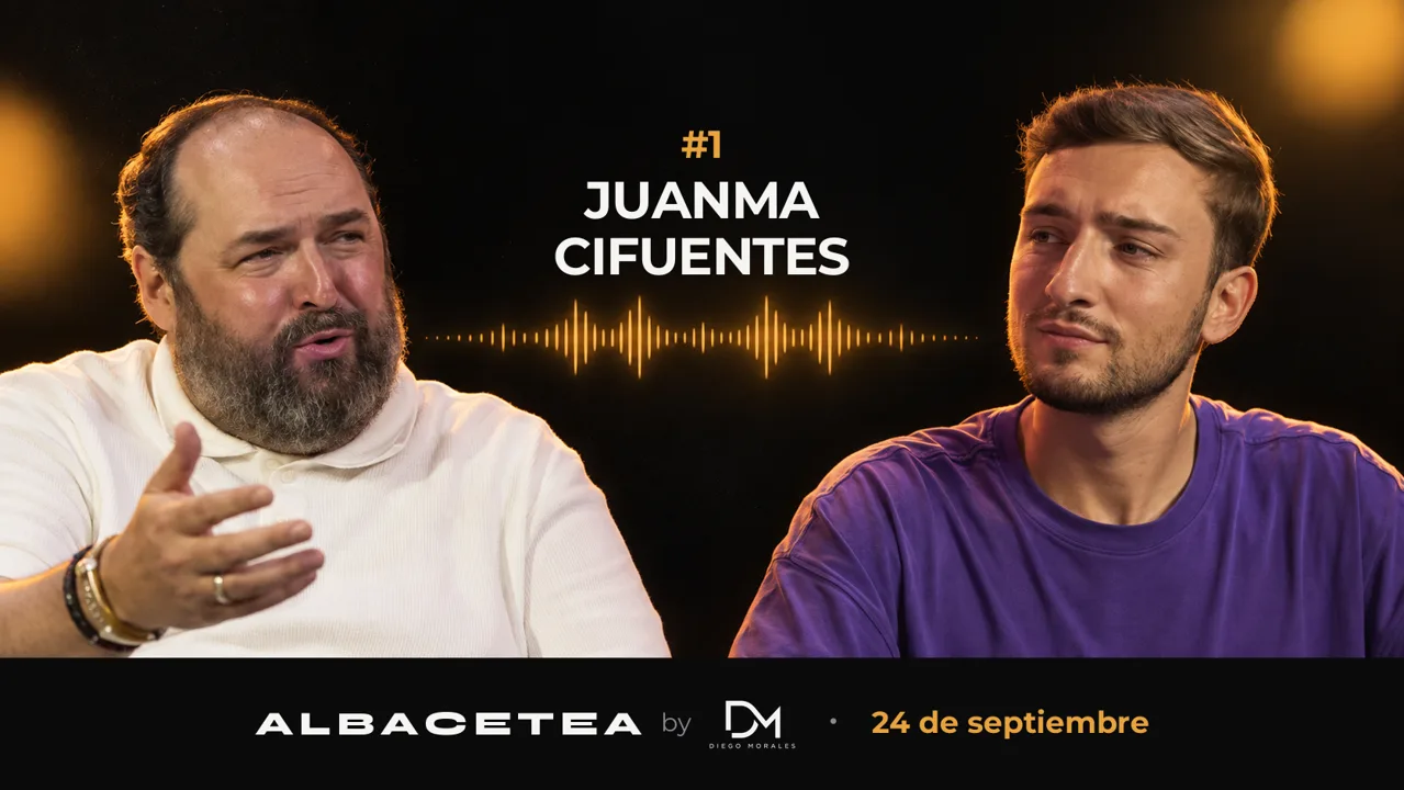 Juanma Cifuentes y Diego Morales en el primer programa de Albacetea